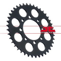 JTR819/2.41 REAR REPLACEMENT SPROCKET 41 TEETH 520 PITCH NATURAL C49 HIGH CARBON STEEL