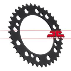 JTR857.39 REAR REPLACEMENT SPROCKET 39 TEETH 520 PITCH NATURAL STEEL