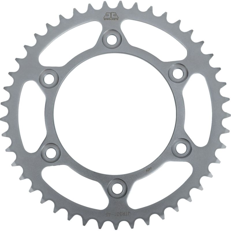 JTR301.45 REAR REPLACEMENT SPROCKET 45 TEETH 520 PITCH NATURAL STEEL