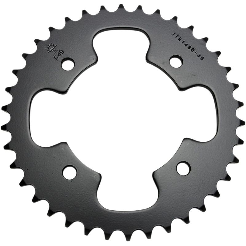 JTR1480.38 REAR REPLACEMENT SPROCKET 38 TEETH 520 PITCH NATURAL C49 HIGH CARBON STEEL