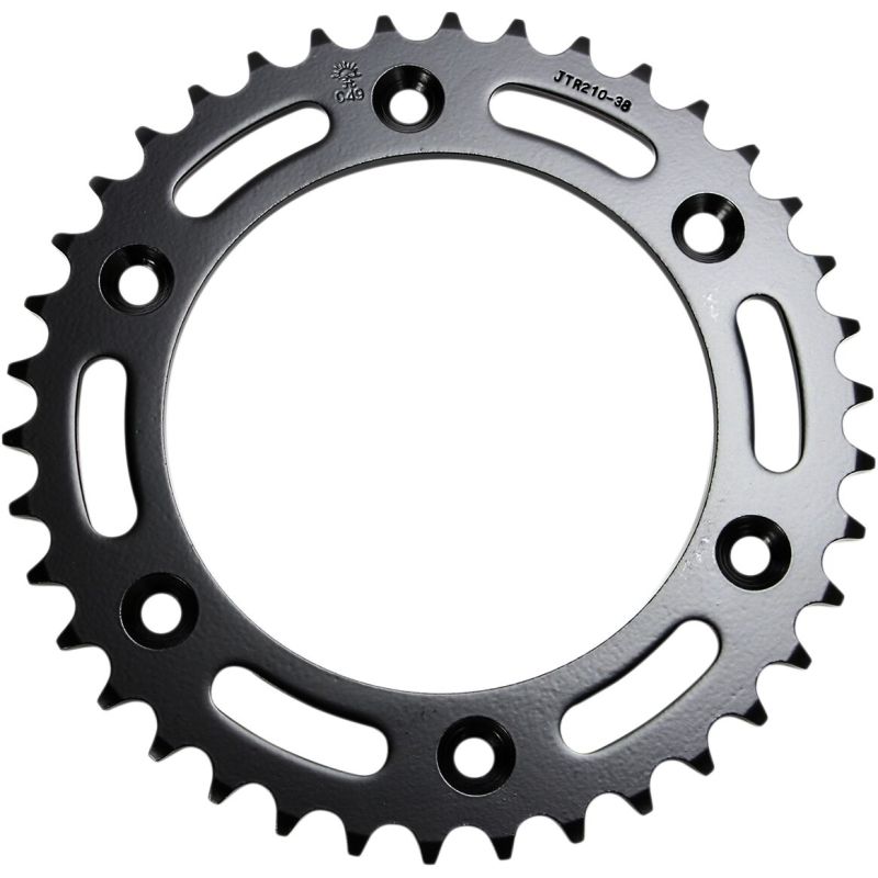 JTR210.38 REAR REPLACEMENT SPROCKET 38 TEETH 520 PITCH NATURAL C49 HIGH CARBON STEEL