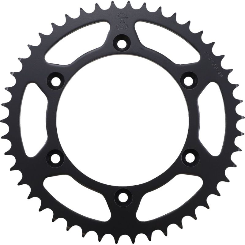 JTR706.46 REAR REPLACEMENT SPROCKET 46 TEETH 520 PITCH NATURAL C49 HIGH CARBON STEEL