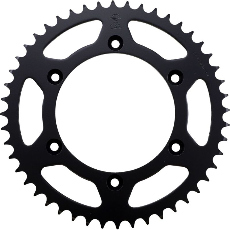 JTR706.48 REAR REPLACEMENT SPROCKET 48 TEETH 520 PITCH NATURAL C49 HIGH CARBON STEEL