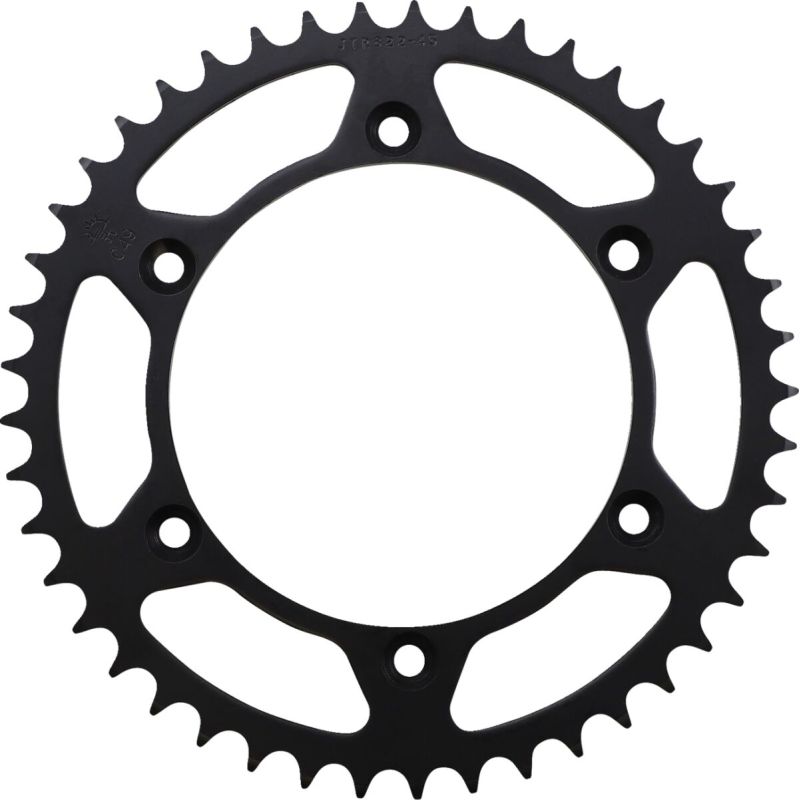 JTR822.45 REAR REPLACEMENT SPROCKET 45 TEETH 520 PITCH NATURAL C49 HIGH CARBON STEEL