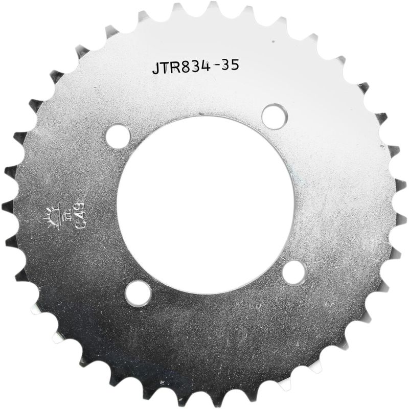 JTR834.35 REAR REPLACEMENT SPROCKET 35 TEETH 420 PITCH NATURAL C49 HIGH CARBON STEEL