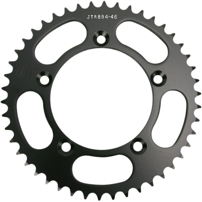 JTR894.46 REAR REPLACEMENT SPROCKET 46 TEETH 420 PITCH NATURAL C49 HIGH CARBON STEEL