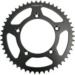 JTR894.50 REAR REPLACEMENT SPROCKET 50 TEETH 420 PITCH NATURAL C49 HIGH CARBON STEEL