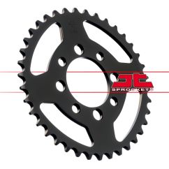 JTR801.38 REAR REPLACEMENT SPROCKET 38 TEETH 420 PITCH NATURAL C49 HIGH CARBON STEEL
