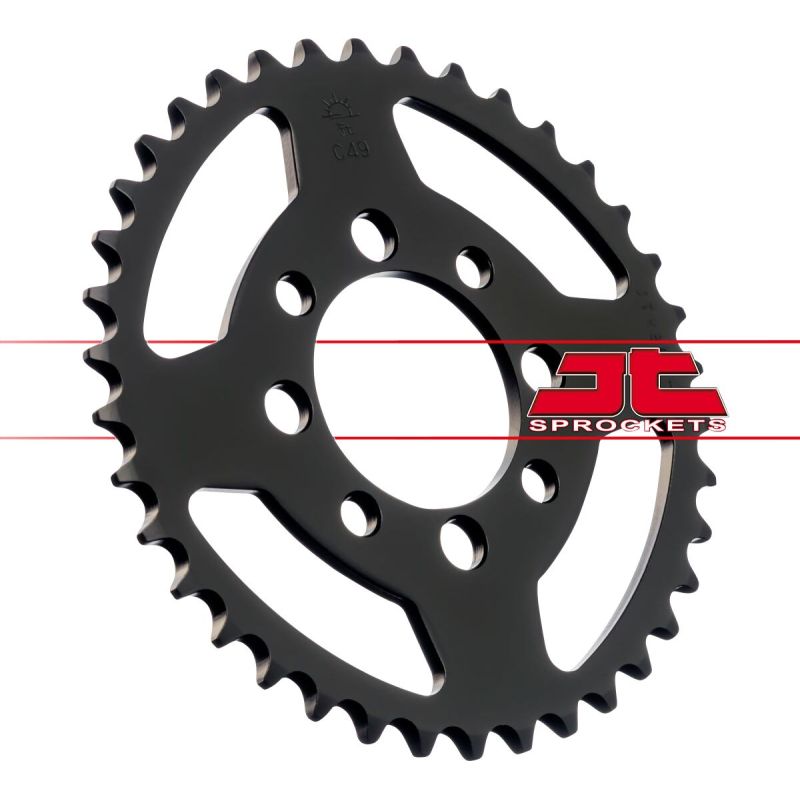 JTR801.38 REAR REPLACEMENT SPROCKET 38 TEETH 420 PITCH NATURAL C49 HIGH CARBON STEEL