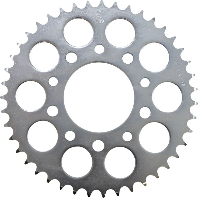 JTR1332.43 REAR REPLACEMENT SPROCKET 43 TEETH 525 PITCH NATURAL C49 HIGH CARBON STEEL