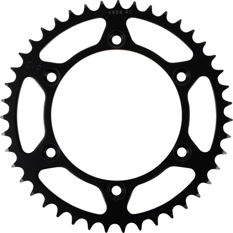 JTR808.43 REAR REPLACEMENT SPROCKET 43 TEETH 520 PITCH NATURAL C49 HIGH CARBON STEEL