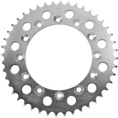 JTR245/2.44 REAR REPLACEMENT SPROCKET 44 TEETH 520 PITCH NATURAL C49 HIGH CARBON STEEL