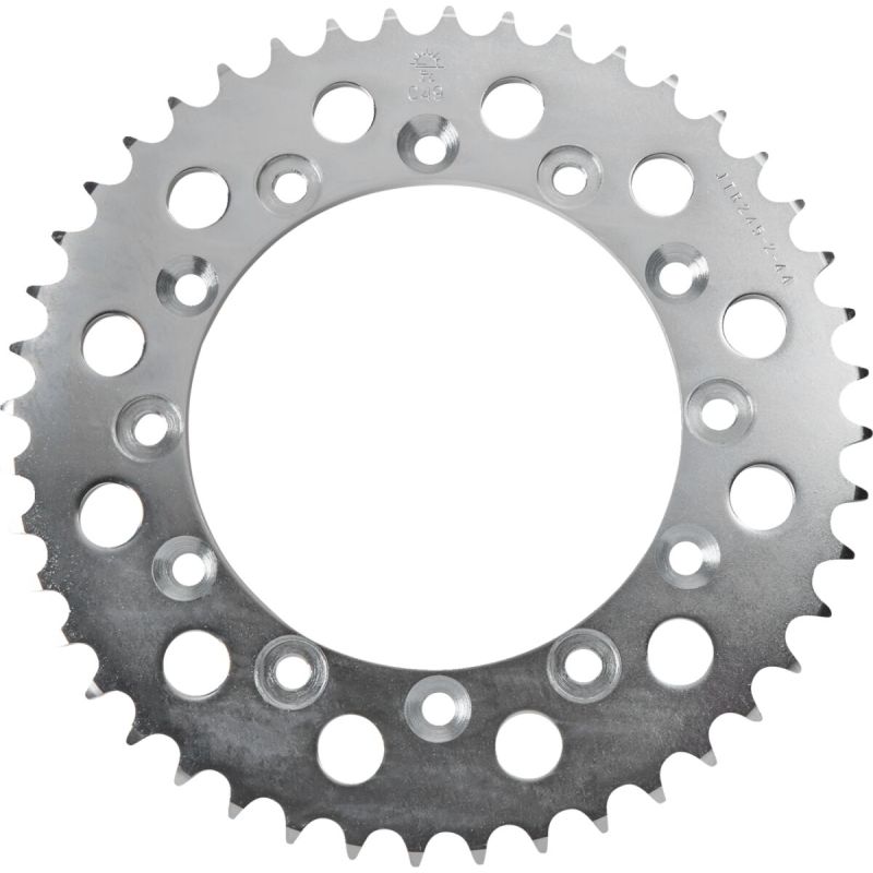 JTR245/2.44 REAR REPLACEMENT SPROCKET 44 TEETH 520 PITCH NATURAL C49 HIGH CARBON STEEL