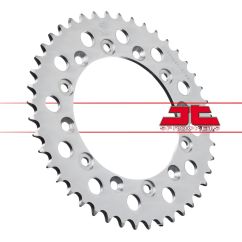 JTR245/2.44 REAR REPLACEMENT SPROCKET 44 TEETH 520 PITCH NATURAL C49 HIGH CARBON STEEL
