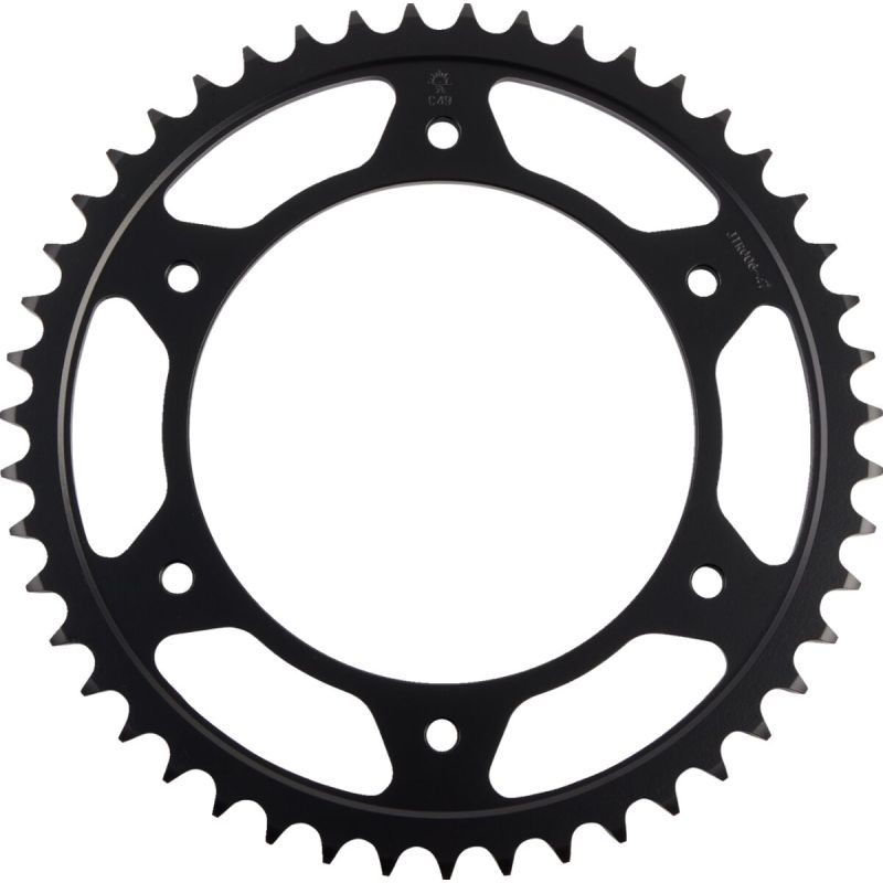 JTR6.47 REAR REPLACEMENT SPROCKET 47 TEETH 525 PITCH NATURAL C49 HIGH CARBON STEEL