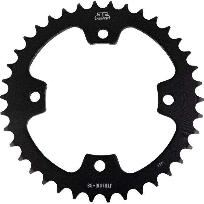 JTR1415.38 REAR REPLACEMENT SPROCKET 38 TEETH 520 PITCH NATURAL C49 HIGH CARBON STEEL