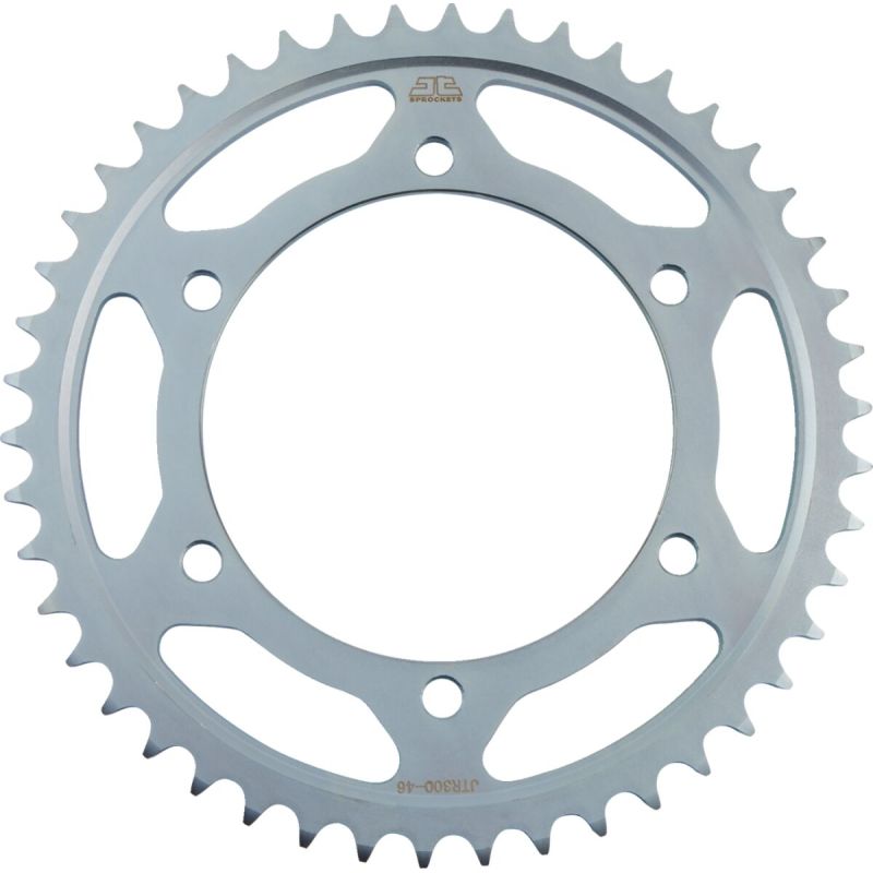 JTR300.46 REAR REPLACEMENT SPROCKET 46 TEETH 525 PITCH NATURAL C49 HIGH CARBON STEEL