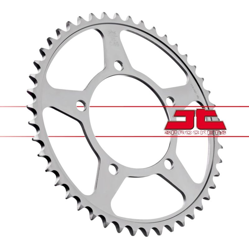 JTR702.46 REAR REPLACEMENT SPROCKET 46 TEETH 525 PITCH NATURAL C49 HIGH CARBON STEEL