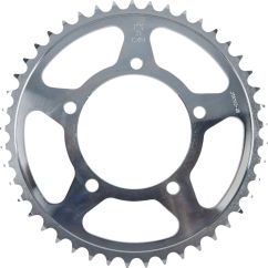 JTR702.46 REAR REPLACEMENT SPROCKET 46 TEETH 525 PITCH NATURAL C49 HIGH CARBON STEEL