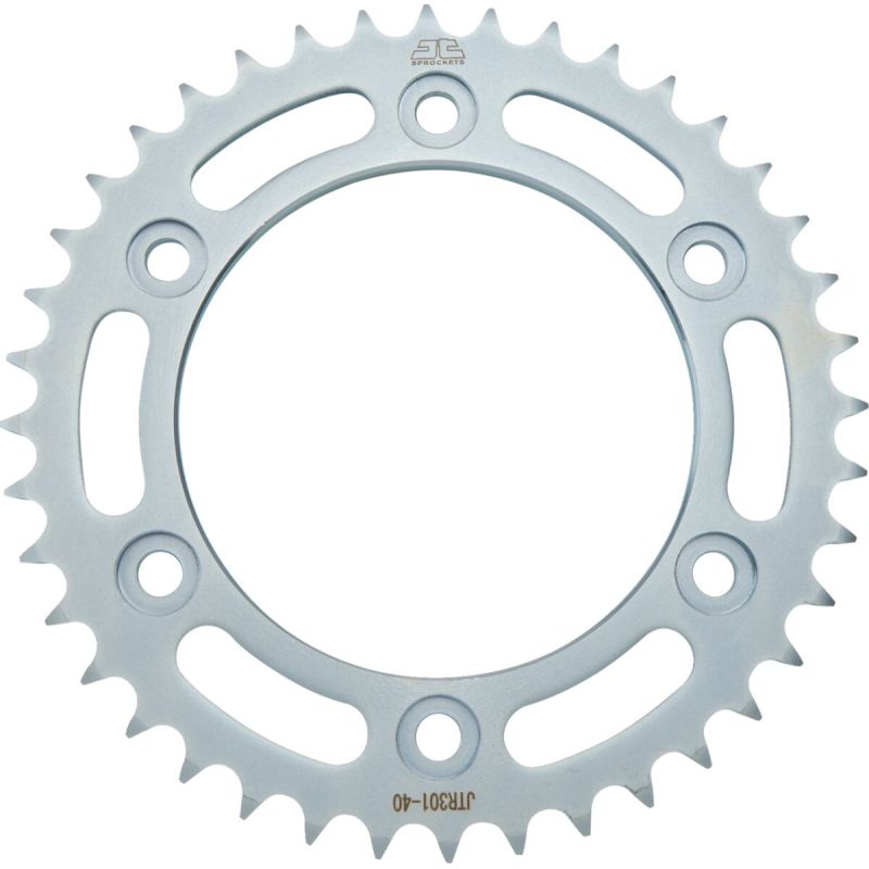 JTR301.40 REAR REPLACEMENT SPROCKET 40 TEETH 520 PITCH NATURAL C49 HIGH CARBON STEEL