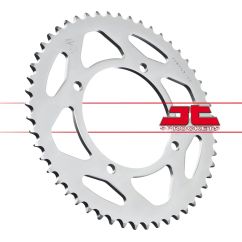 JTR461.52 REAR REPLACEMENT SPROCKET 52 TEETH 420 PITCH NATURAL C49 HIGH CARBON STEEL