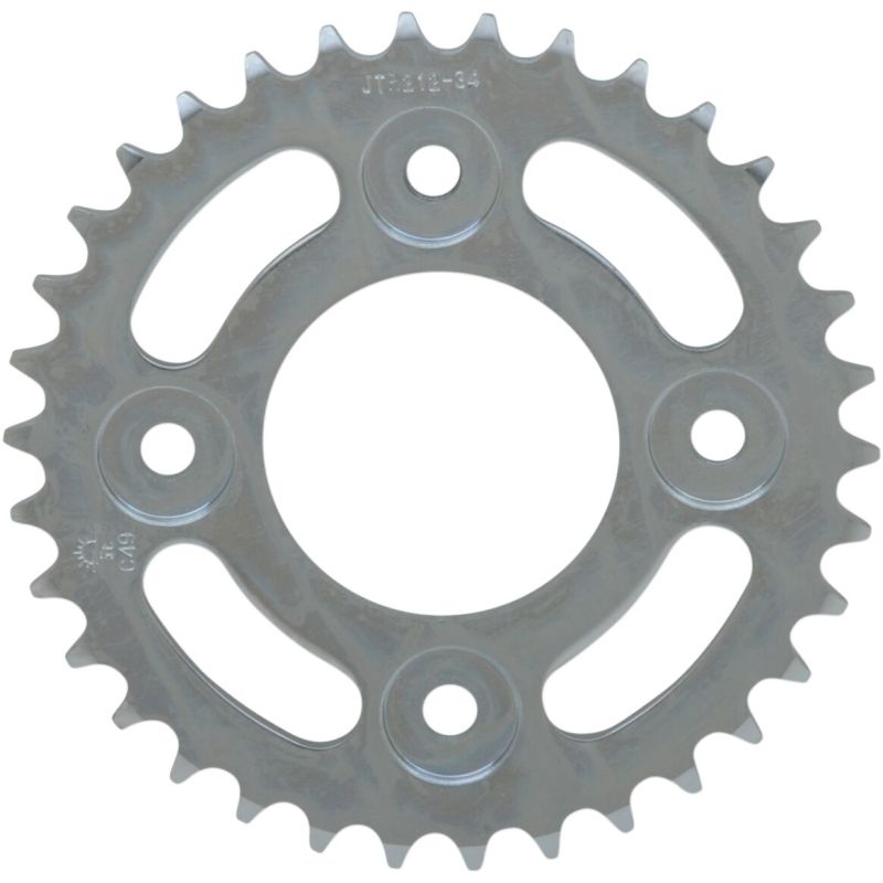 JTR212.34 REAR REPLACEMENT SPROCKET 34 TEETH 420 PITCH NATURAL C49 HIGH CARBON STEEL