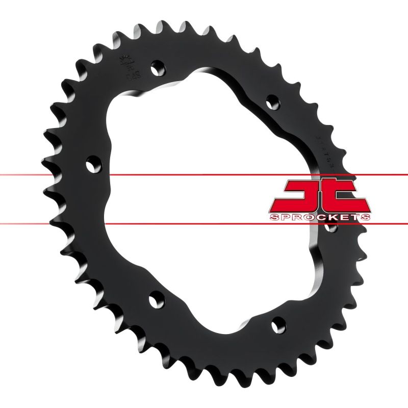 JTR763.40 REAR REPLACEMENT SPROCKET 40 TEETH 530 PITCH NATURAL C49 HIGH CARBON STEEL