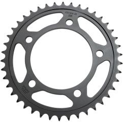 JTR1304.43ZBK REAR REPLACEMENT SPROCKET 43 TEETH 525 PITCH NATURAL C49 HIGH CARBON STEEL
