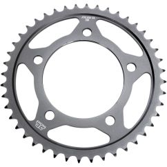 JTR1304.44ZBK REAR REPLACEMENT SPROCKET 44 TEETH 525 PITCH NATURAL C49 HIGH CARBON STEEL