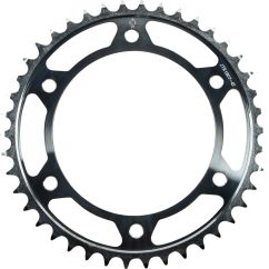 JTR1307.42ZBK REAR REPLACEMENT SPROCKET 42 TEETH 525 PITCH NATURAL C49 HIGH CARBON STEEL