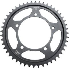 JTR1792.48ZBK REAR REPLACEMENT SPROCKET 48 TEETH 525 PITCH NATURAL C49 HIGH CARBON STEEL