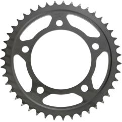 JTR302.43ZBK REAR REPLACEMENT SPROCKET 43 TEETH 50 PITCH NATURAL C49 HIGH CARBON STEEL