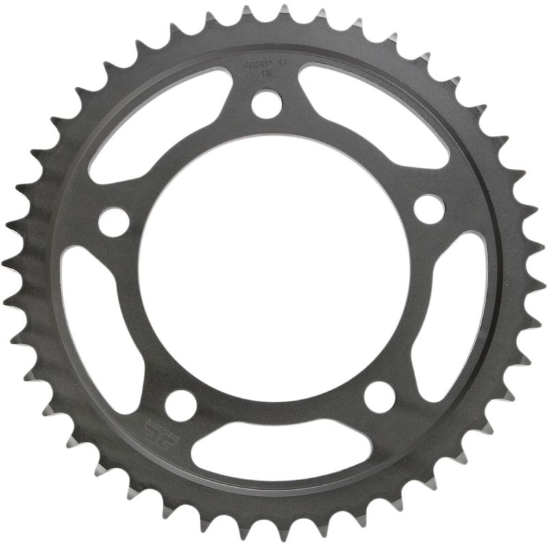 JTR302.43ZBK REAR REPLACEMENT SPROCKET 43 TEETH 50 PITCH NATURAL C49 HIGH CARBON STEEL