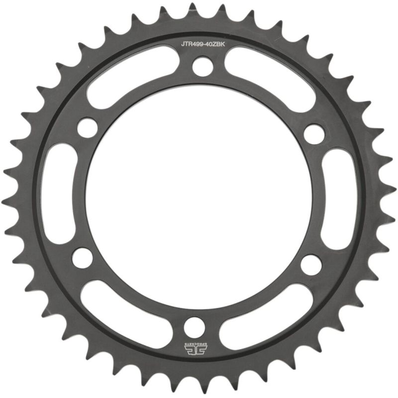 JTR499.40ZBK REAR REPLACEMENT SPROCKET 40 TEETH 50 PITCH NATURAL C49 HIGH CARBON STEEL