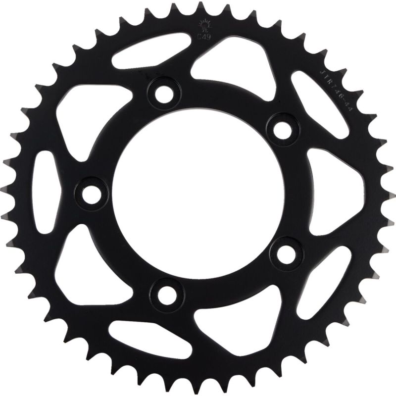 JTR746.44 REAR REPLACEMENT SPROCKET 44 TEETH 520 PITCH BLACK C49 HIGH CARBON STEEL