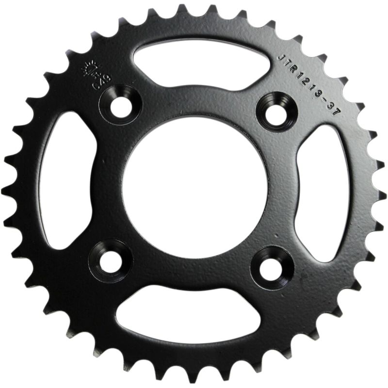 JTR1213.37 REAR REPLACEMENT SPROCKET 37 TEETH 420 PITCH NATURAL C49 HIGH CARBON STEEL