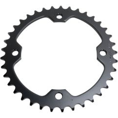 JTR1857.37 REAR REPLACEMENT SPROCKET 37 TEETH 520 PITCH NATURAL C49 HIGH CARBON STEEL