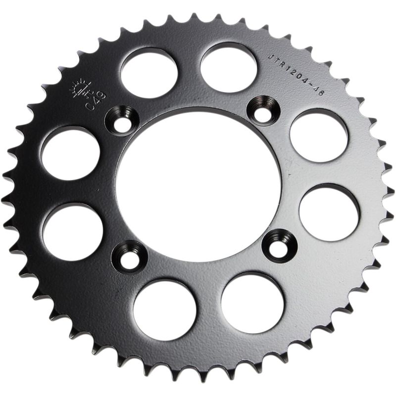 JTR1204.46 REAR REPLACEMENT SPROCKET 46 TEETH 428 PITCH NATURAL STEEL
