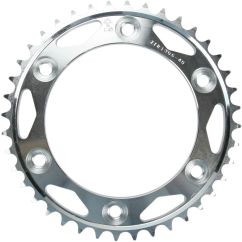 JTR1306.40 REAR REPLACEMENT SPROCKET 40 TEETH 530 PITCH NATURAL STEEL