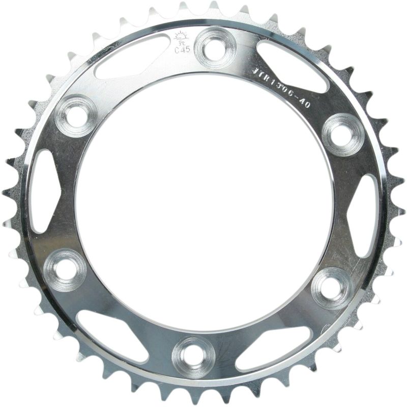 JTR1306.40 REAR REPLACEMENT SPROCKET 40 TEETH 530 PITCH NATURAL STEEL