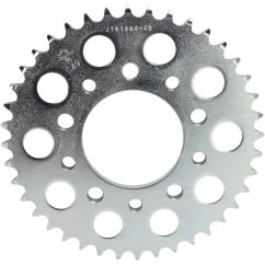 JTR1334.40 REAR REPLACEMENT SPROCKET 40 TEETH 50 PITCH NATURAL STEEL