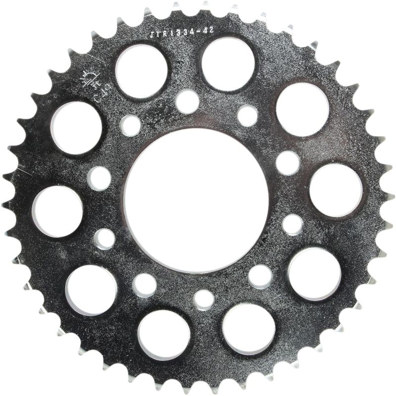 JTR1334.42 REAR REPLACEMENT SPROCKET 42 TEETH 50 PITCH NATURAL STEEL