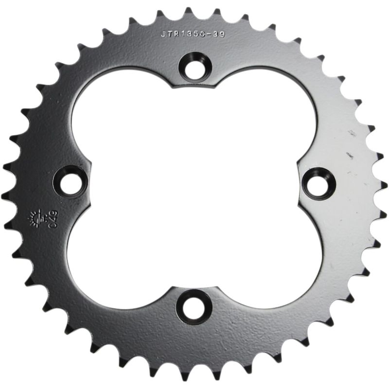 JTR1350.39 REAR REPLACEMENT SPROCKET 39 TEETH 520 PITCH NATURAL C49 HIGH CARBON STEEL