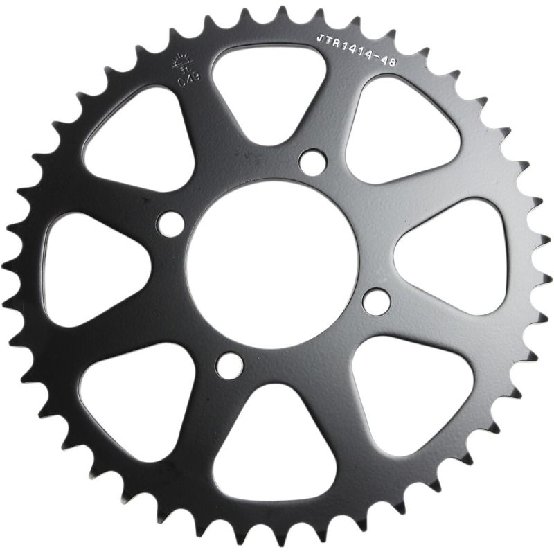 JTR1414.43 REAR REPLACEMENT SPROCKET 43 TEETH 520 PITCH NATURAL C49 HIGH CARBON STEEL