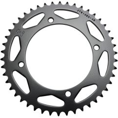 JTR1465.46 REAR REPLACEMENT SPROCKET 46 TEETH 420 PITCH NATURAL C49 HIGH CARBON STEEL