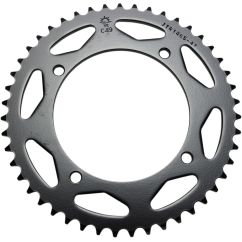 JTR1465.47 REAR REPLACEMENT SPROCKET 47 TEETH 420 PITCH NATURAL C49 HIGH CARBON STEEL