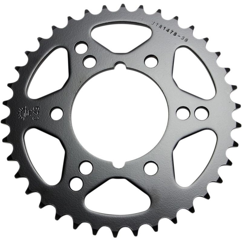 JTR1478.38 REAR REPLACEMENT SPROCKET 38 TEETH 520 PITCH NATURAL STEEL