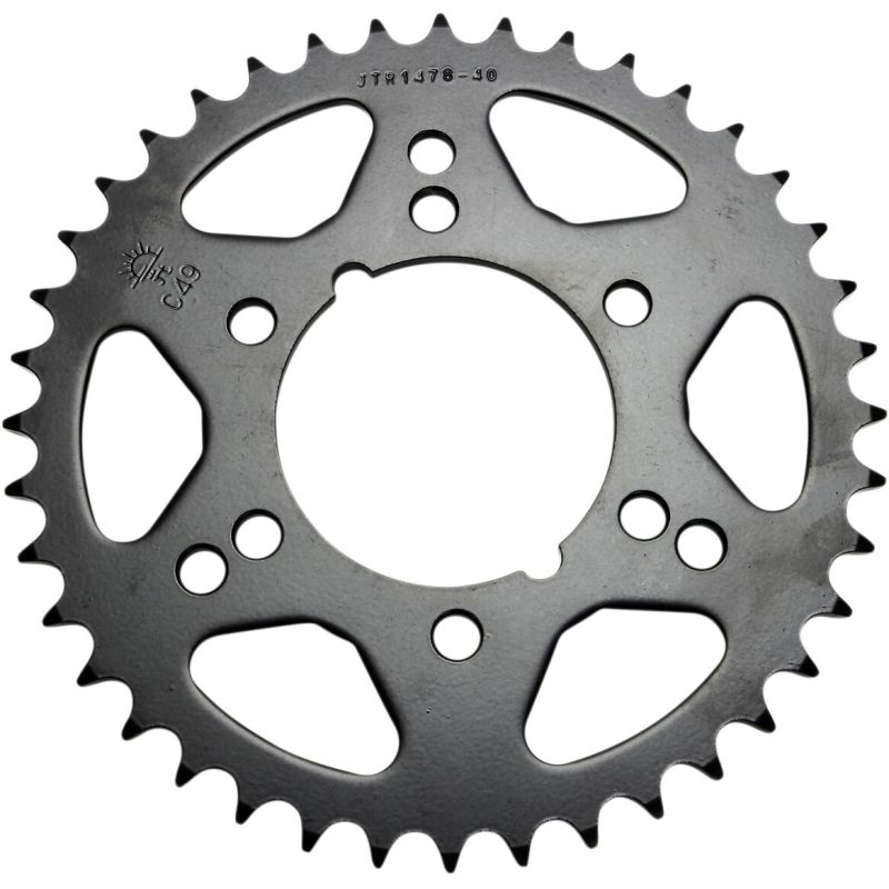 JTR1478.40 REAR REPLACEMENT SPROCKET 40 TEETH 520 PITCH NATURAL STEEL