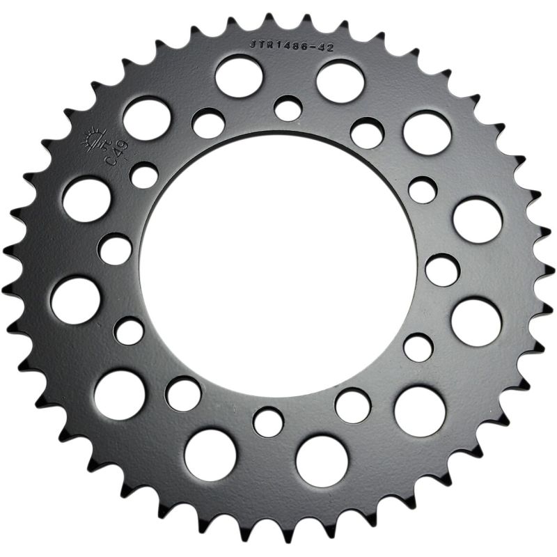 JTR1486.42 REAR REPLACEMENT SPROCKET 42 TEETH 520 PITCH NATURAL STEEL
