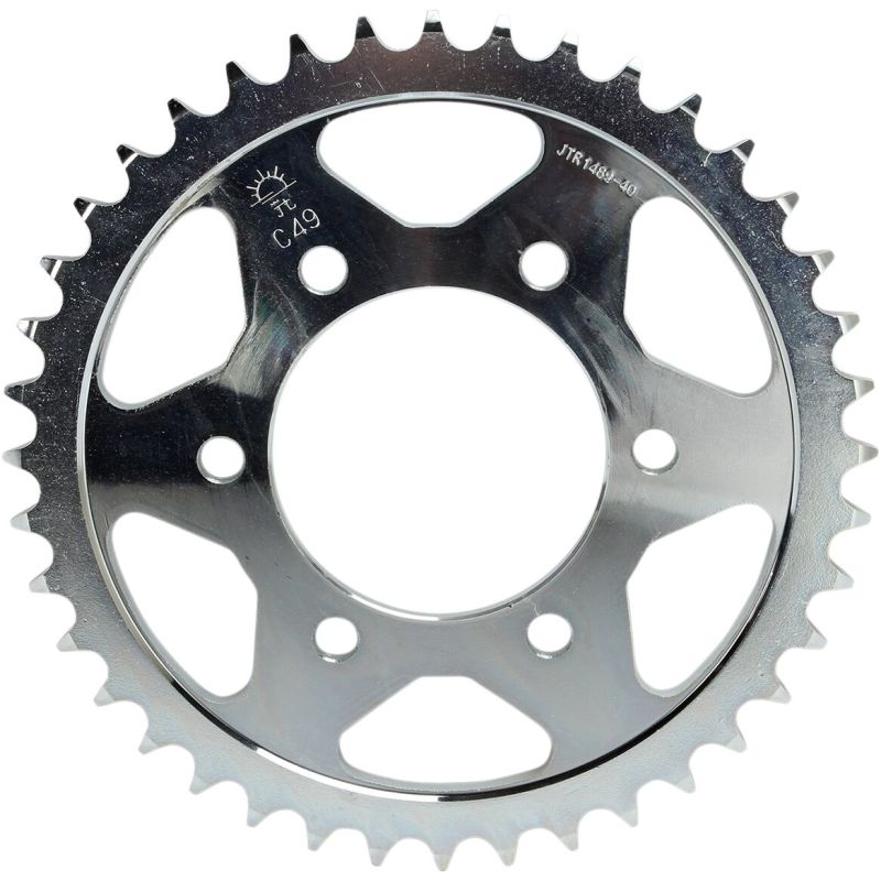 JTR1489.40 REAR REPLACEMENT SPROCKET 40 TEETH 525 PITCH NATURAL STEEL